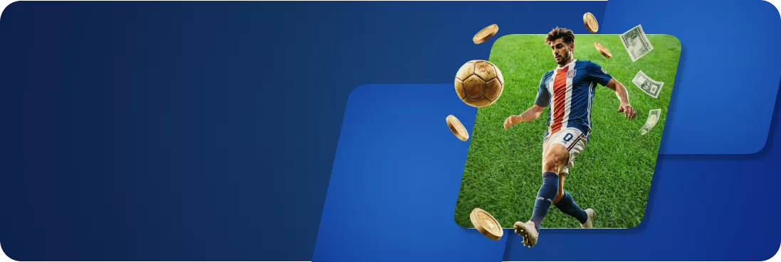 Winnita Casino: calciatore, palla, scommesse denaro