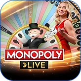 Winnita Casino – Gioco live con ruota colorata e personaggio di Monopoly